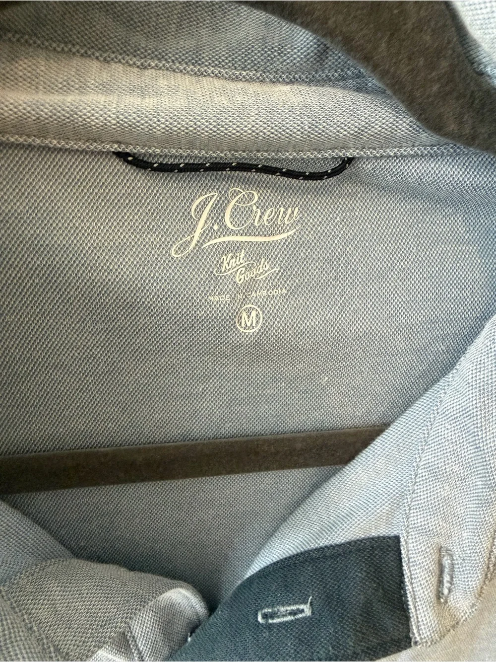 J. Crew Light Blue Men's Polo